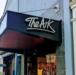 A photo of the facade of The Ark, downtown Ann Arbor