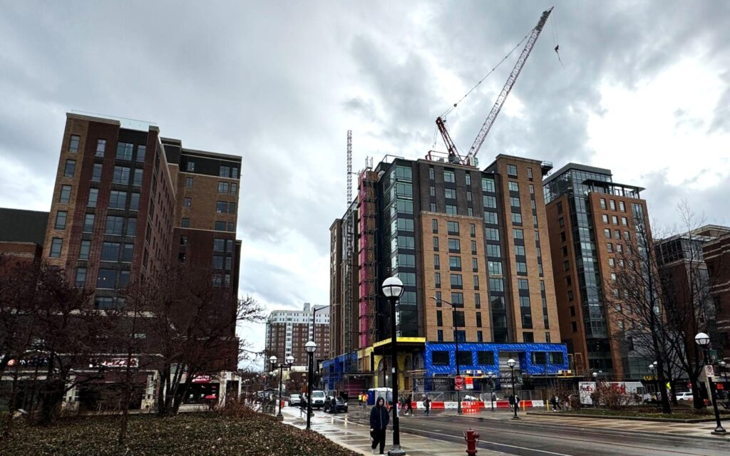 The Vic Village apartments on South University Street