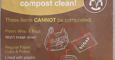 University of Michigan’s Composting Sign
