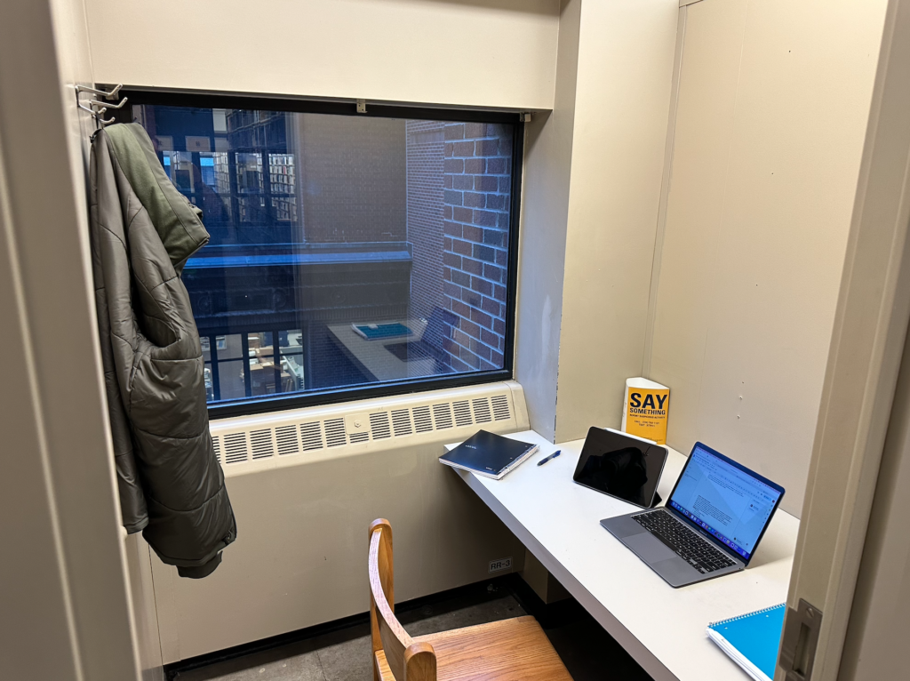 Photo of Hatcher South study carrels