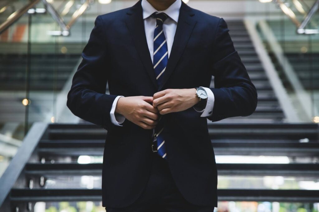 Photo of a man in a suit