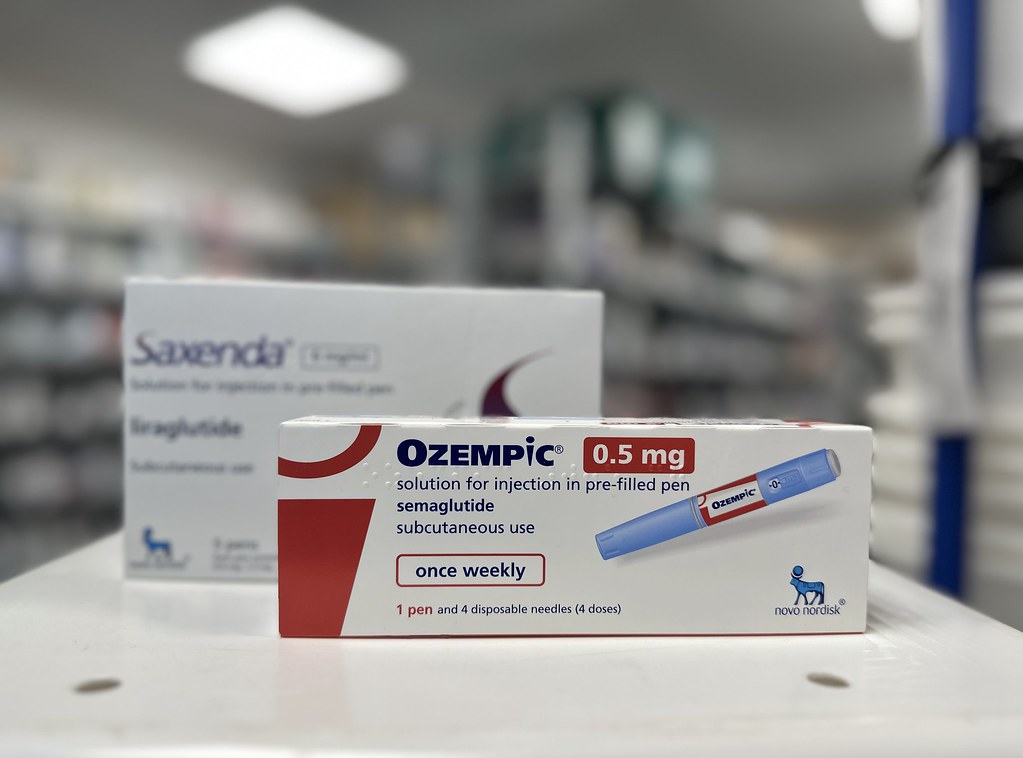 A box of Ozempic, the USA's leading weight loss injection